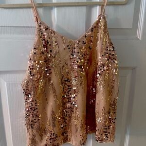 Multiple brands and sizes of junior/ ladies tops.